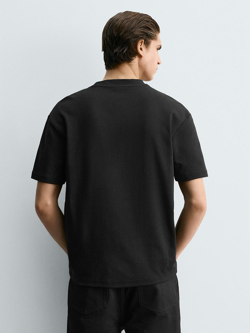 Mens Crew Neck T-Shirt Black