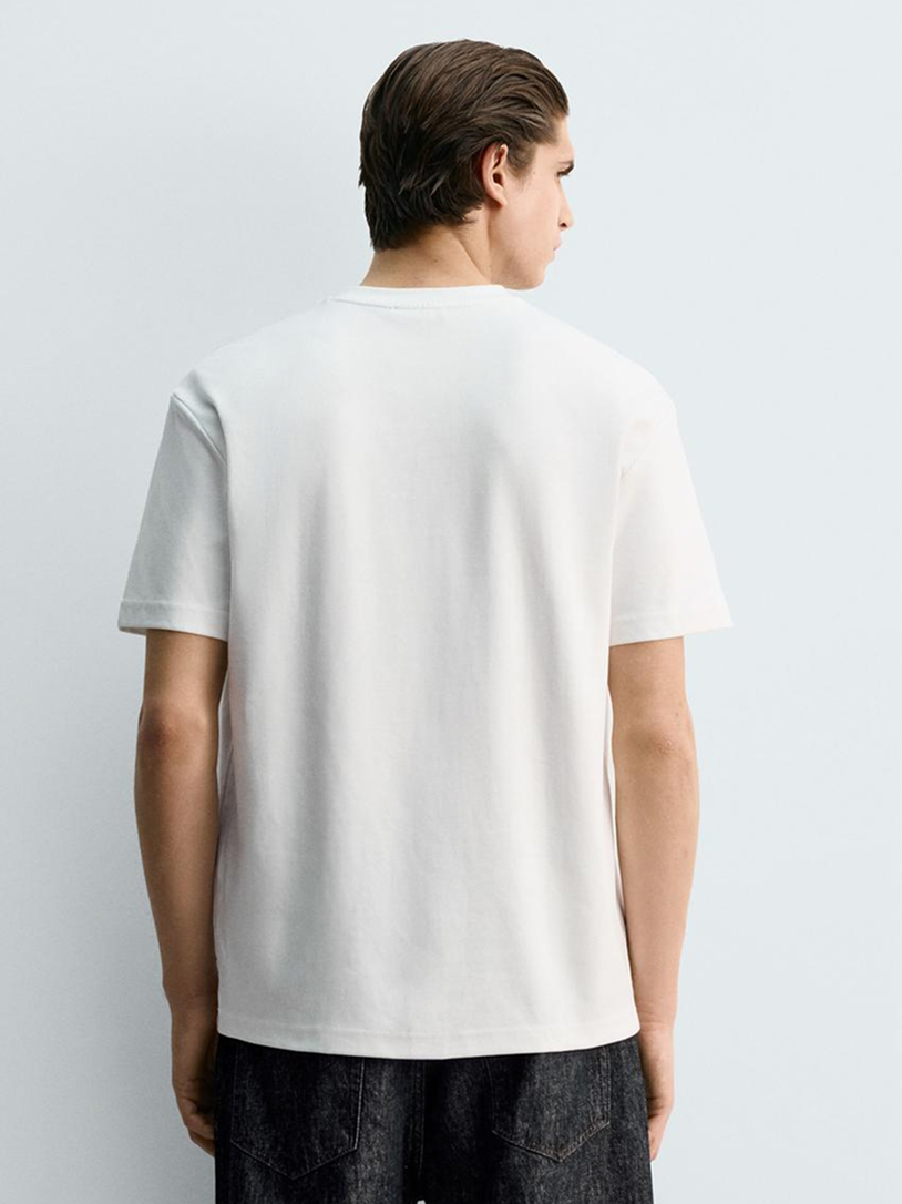 Mens Crew Neck T-Shirt White