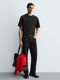 Mens Crew Neck T-Shirt Black