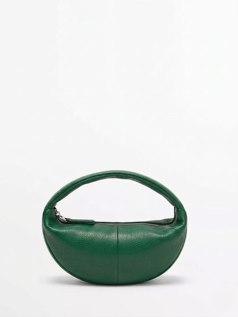 Crescent Hobo Bag Green