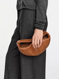 Crescent Hobo Bag Brown