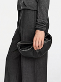 Crescent Hobo Bag Black